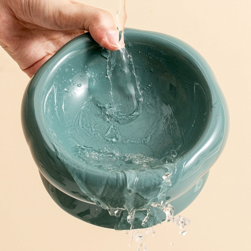 Avtoit | Luna Ceramic Elevated Cat Bowls