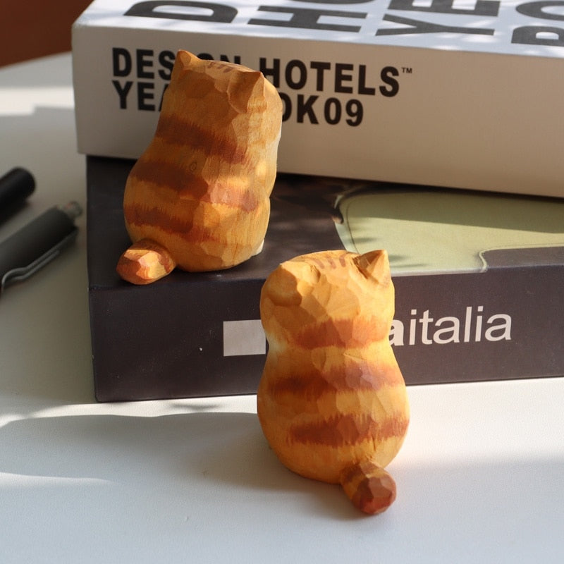Avtoit | Handmade Wooden Cute Pet Figurines