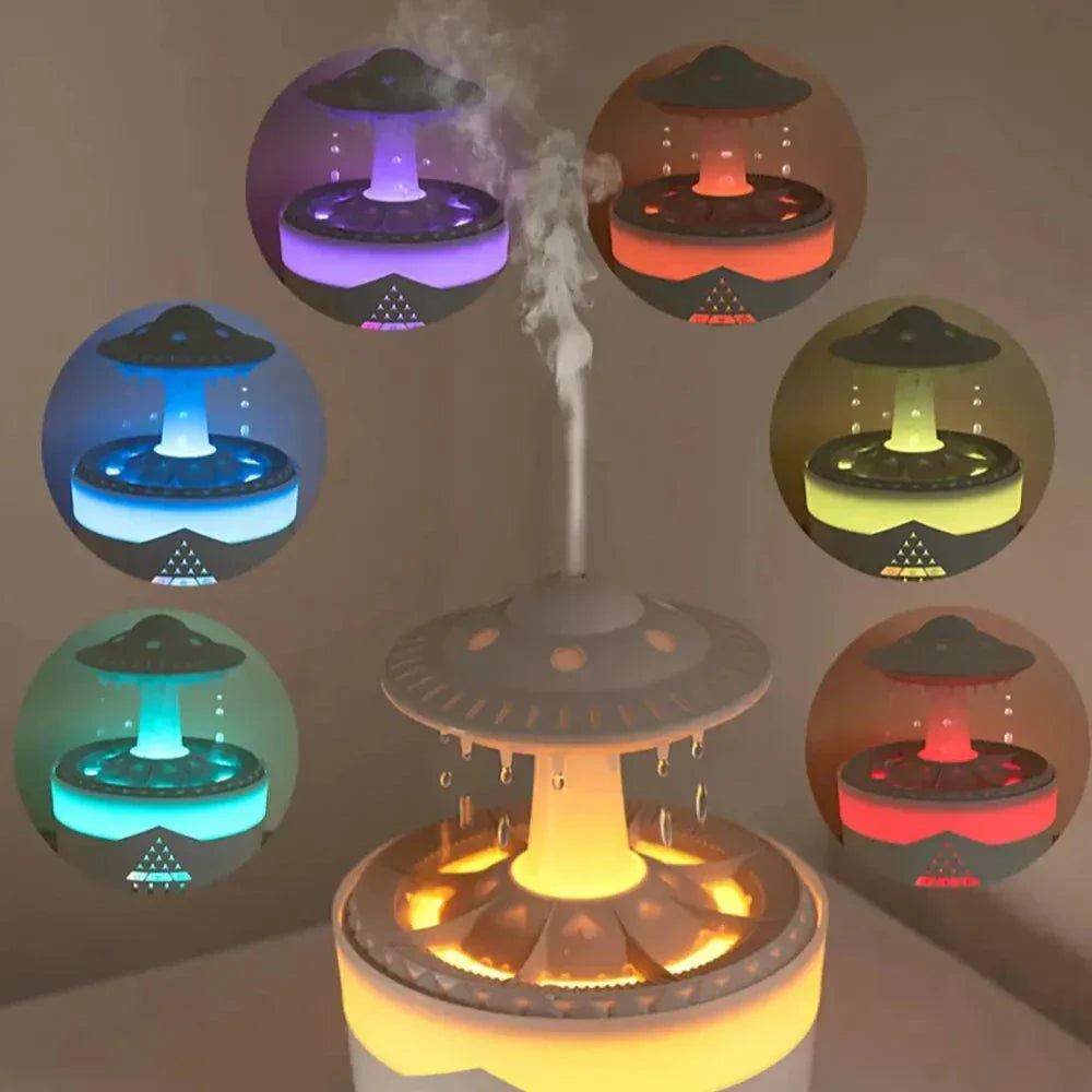 Avtoit | UFO Air Humidifier | Ultrasonic Aromatherapy Diffuser with Remote Control - Grosven