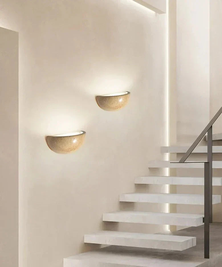 Avtoit | SabiGlow - Organic Rock Wall Light