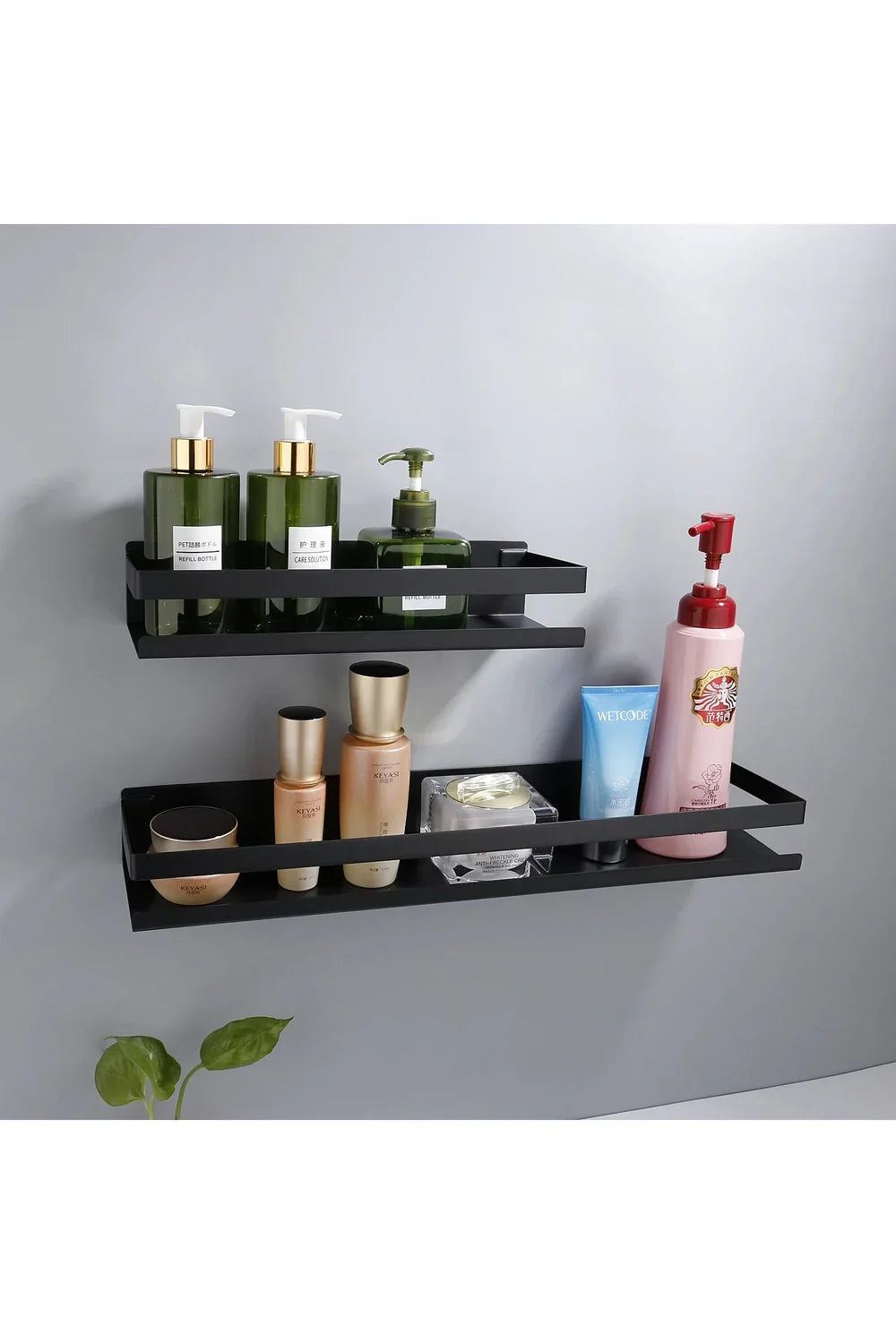 Avtoit | Modern black floating shelves