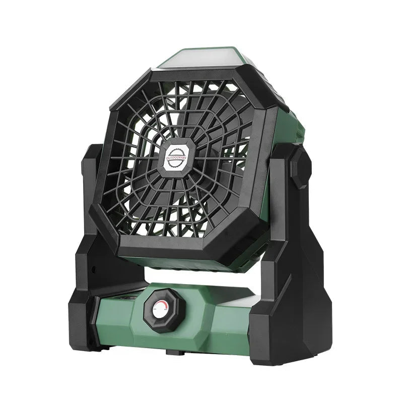 Avtoit | LumoFan Pro | Camping Fan with LED | 7800 mAh Battery | USB Rechargeable