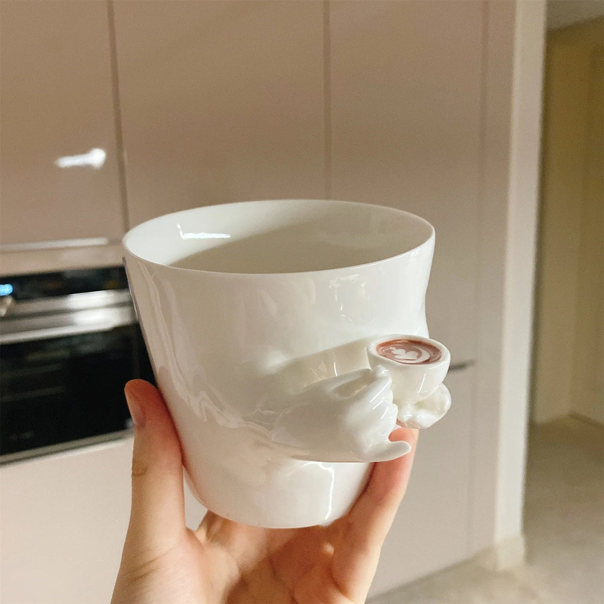 Avtoit | Cute Mug-in-Mug Korean Style Coffee Cup