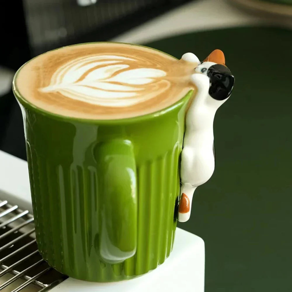Avtoit | Climbing Cat Coffee Mug