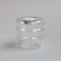 Avtoit | Dual Glass Spiral Candle Holder