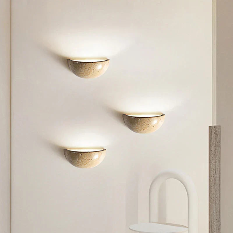 Avtoit | SabiGlow - Organic Rock Wall Light