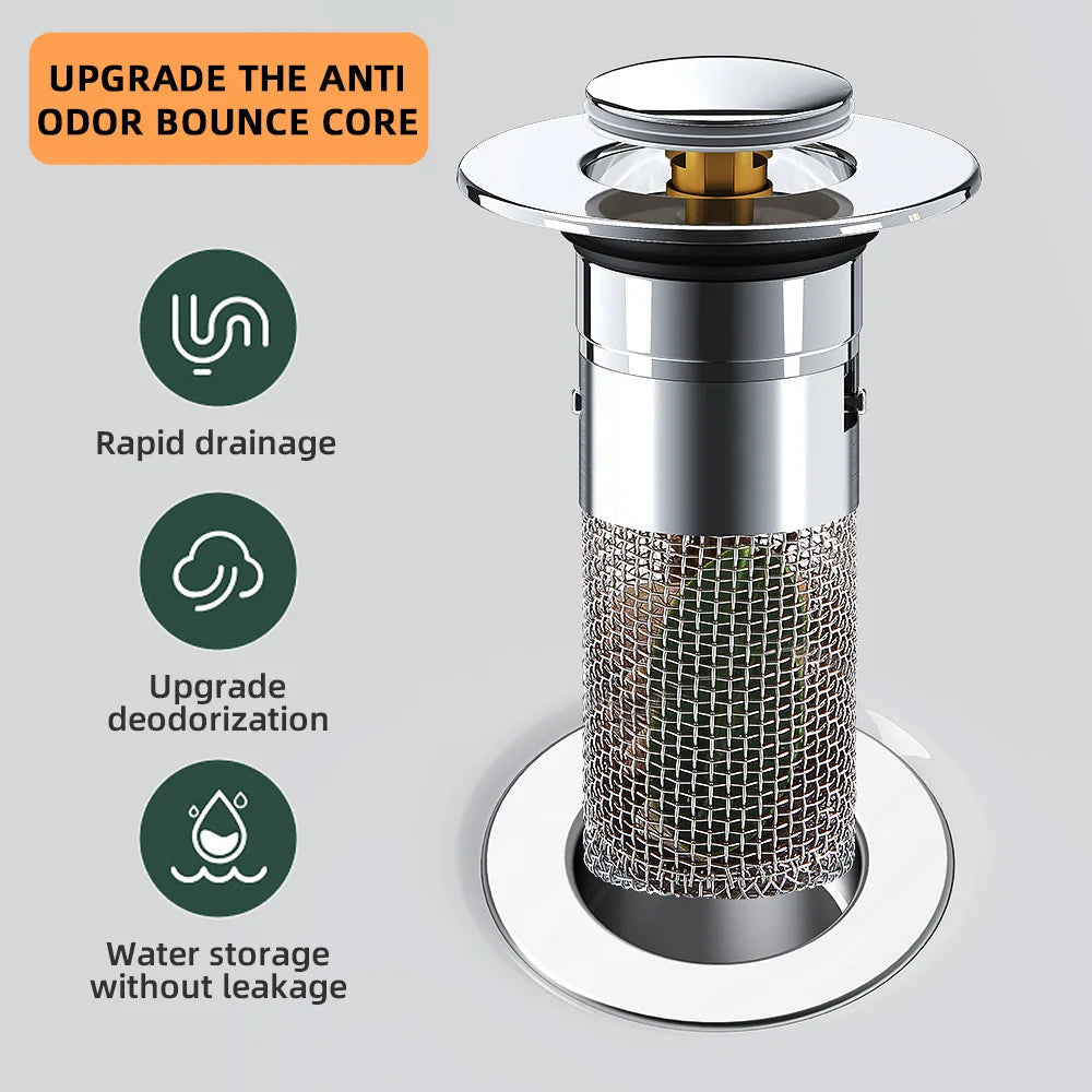 Avtoit | Pop-up Anti Clogging Drain Sink Strainer Filter