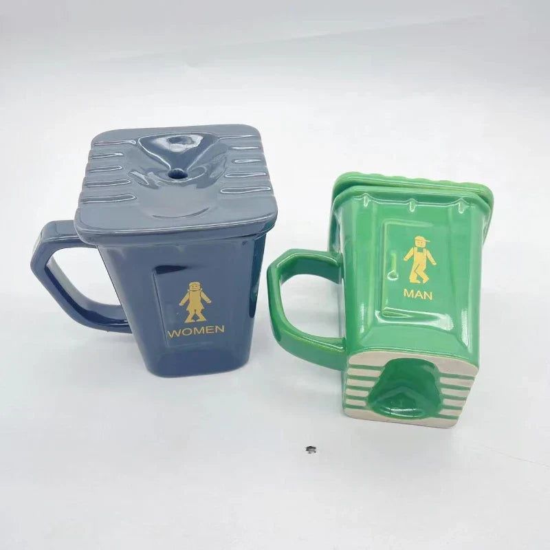 Avtoit | Squatting Toilet Shape Ceramic Mug
