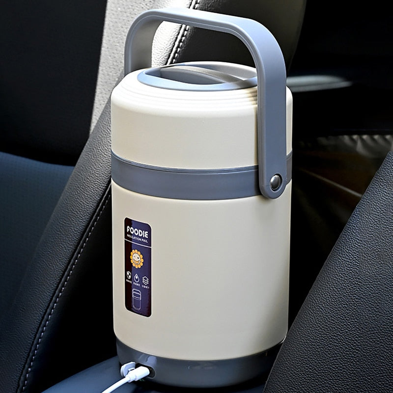 Avtoit | USB Heated Lunch Box | 304 Stainless Steel, Portable Food Warmer