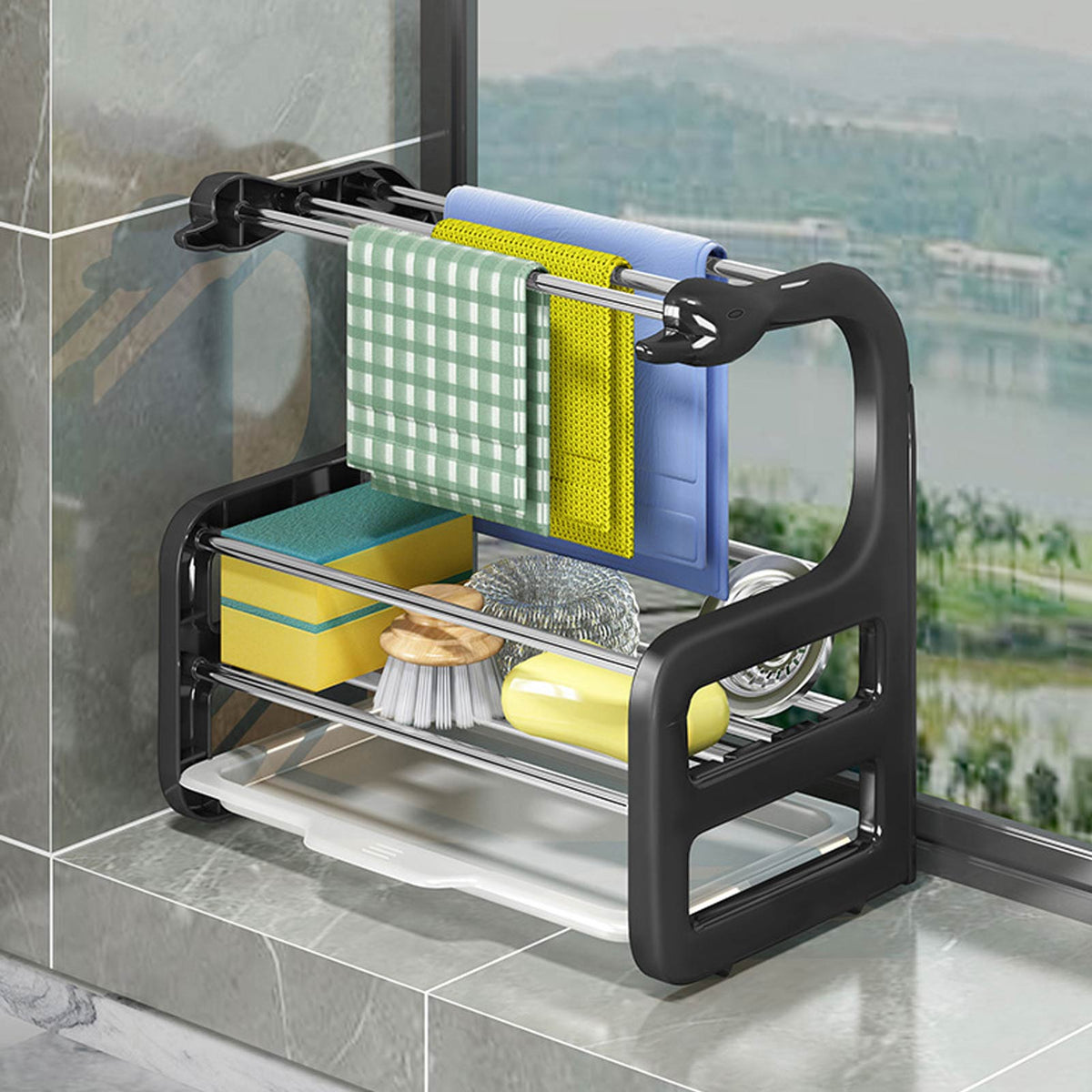 Avtoit | Creative Kitchen Sponge Holder Drain Rack