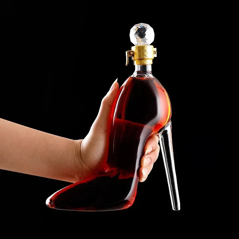 Avtoit | High Heel Fancy Glass Wine Decanter
