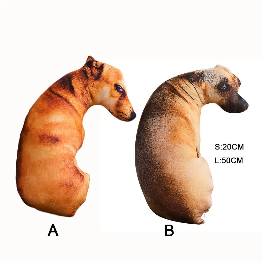 Avtoit | Realistic Dog Soft Dog Plush Pillows