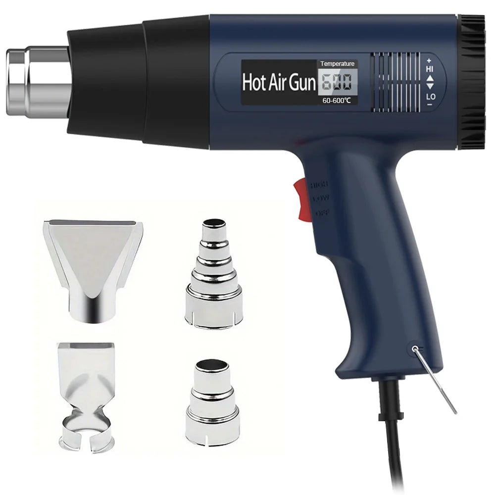 Avtoit | 2000W Industrial Electric Heat Gun with Digital LCD Display Adjustable Temp – ProTherm