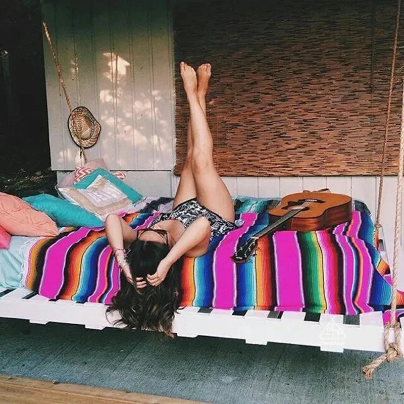 Avtoit | Colorful Mexican Serape Blanket