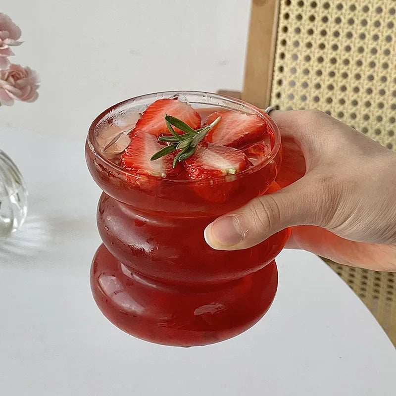 Avtoit | Sleek Glass Irregular Bubble Mug