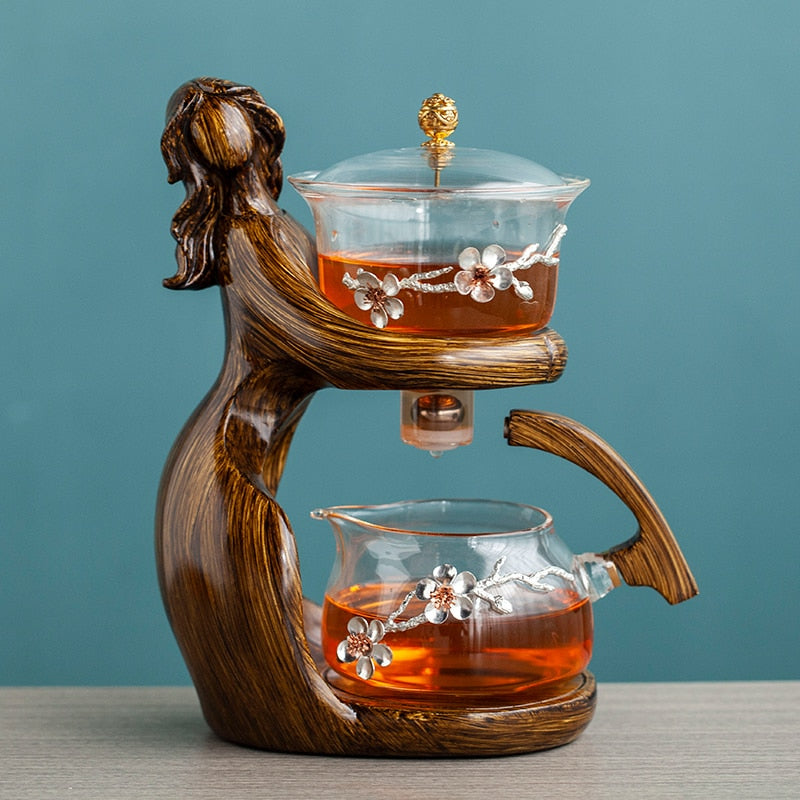 Avtoit | Dreamy Mermaid Wooden Teapot