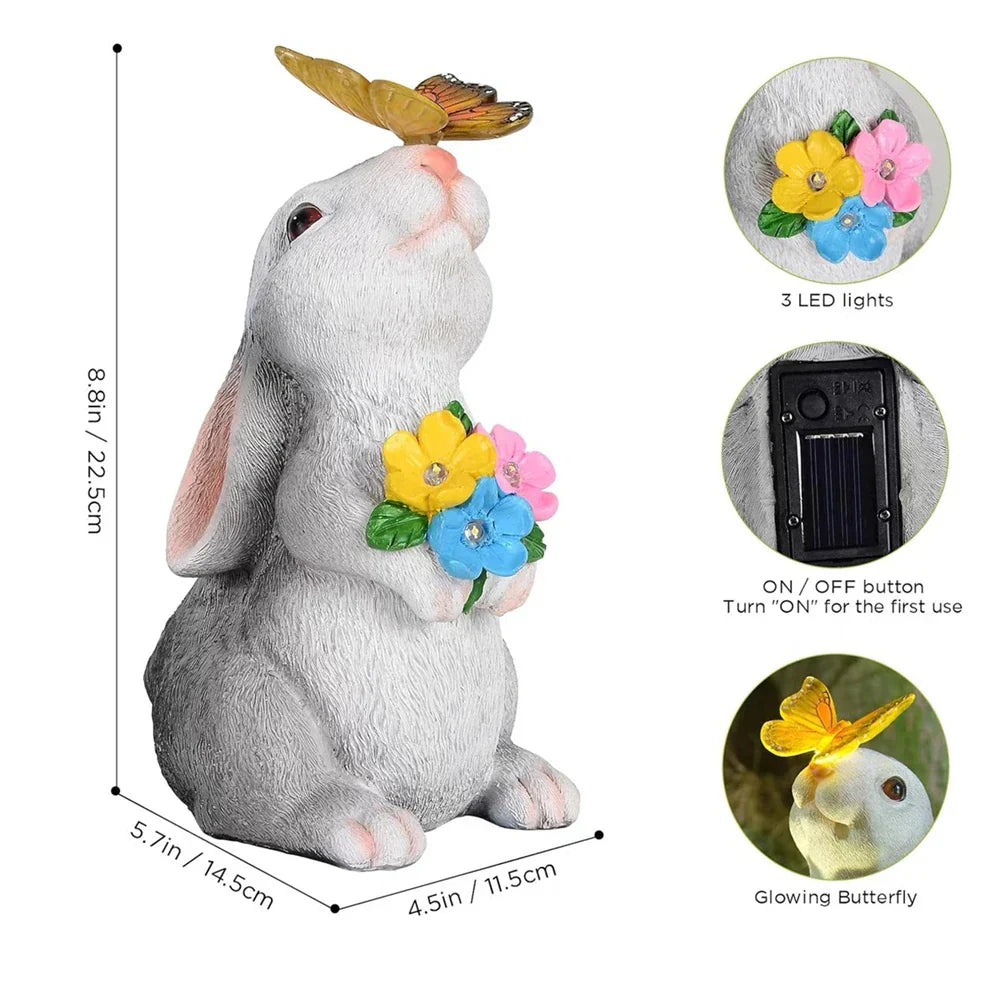 Avtoit | Butterfly and Flower Bunny Garden Light