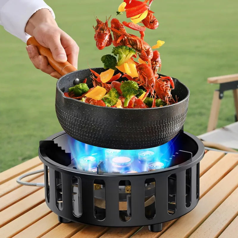 Avtoit | 7-Core Portable Camping Gas Stove with Electronic Ignition – Kael