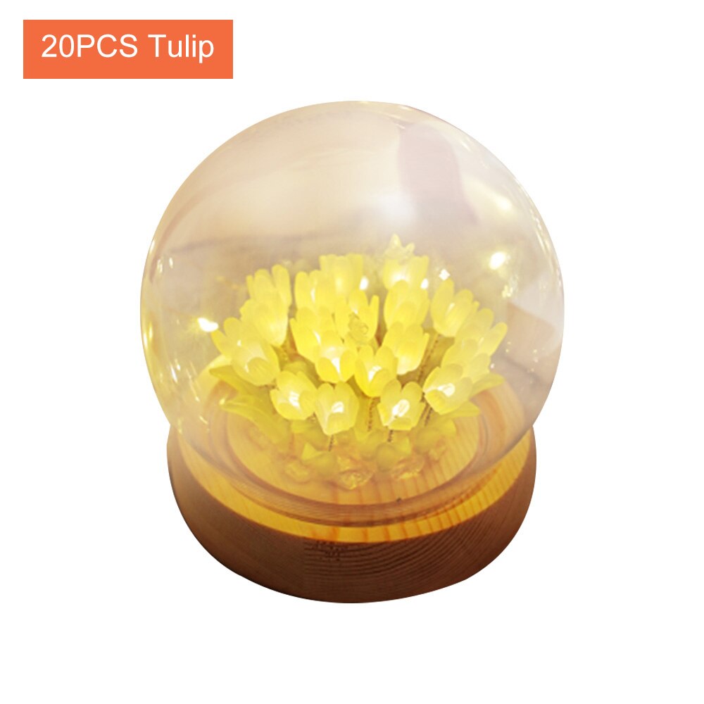 Avtoit | Shiny Tulip Handmade Night Lamp