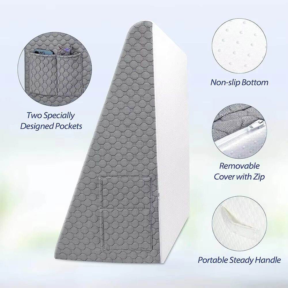 Avtoit | Wedge Pillow for Sleep Apnea | Elevates Head, Reduces Snoring & Acid Reflux for Restful Sleep