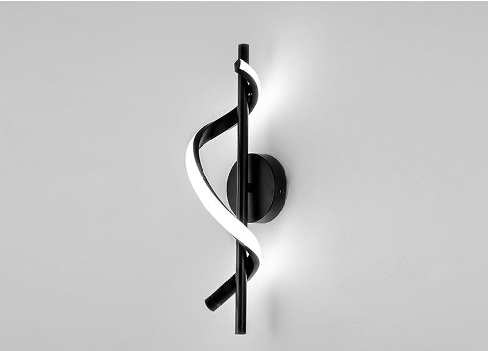 Avtoit | SpiralLume – Minimalist LED Wall Light with a Modern Edge