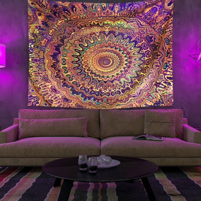 Avtoit | Colorful Glowing Luminous Tapestry