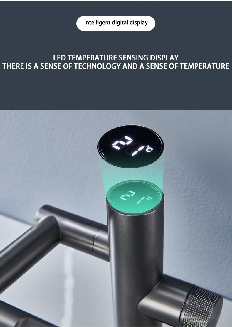 Avtoit | Hydroelectric Rotating Modern Smart Waterfall Faucet