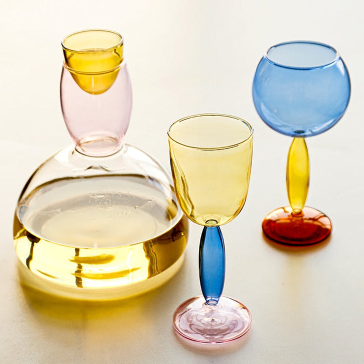 Avtoit | Borosilicate 3-Color Glassware - Wine Glass