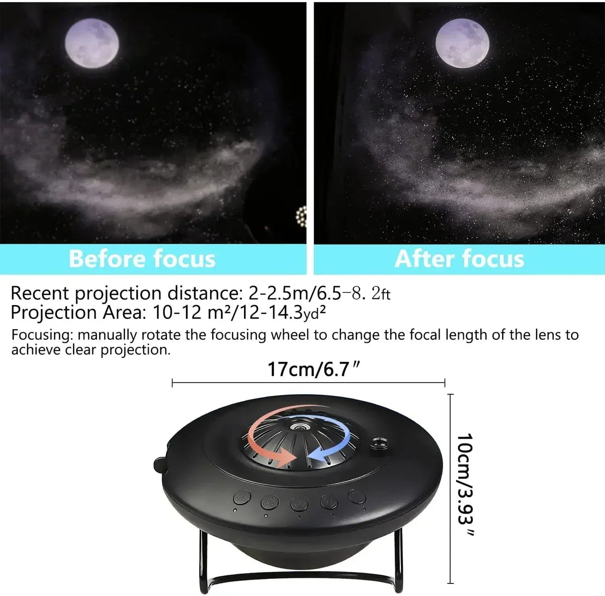 Avtoit | Star Explorer UFO LED Galaxy Projector