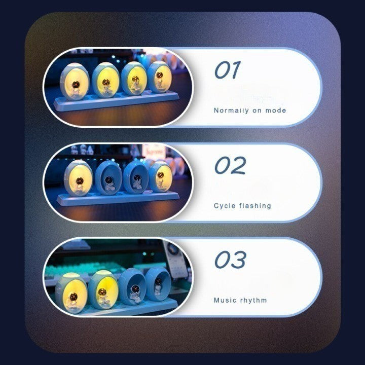 Avtoit | Space Capsule Voice Control Colorful Night Lamp