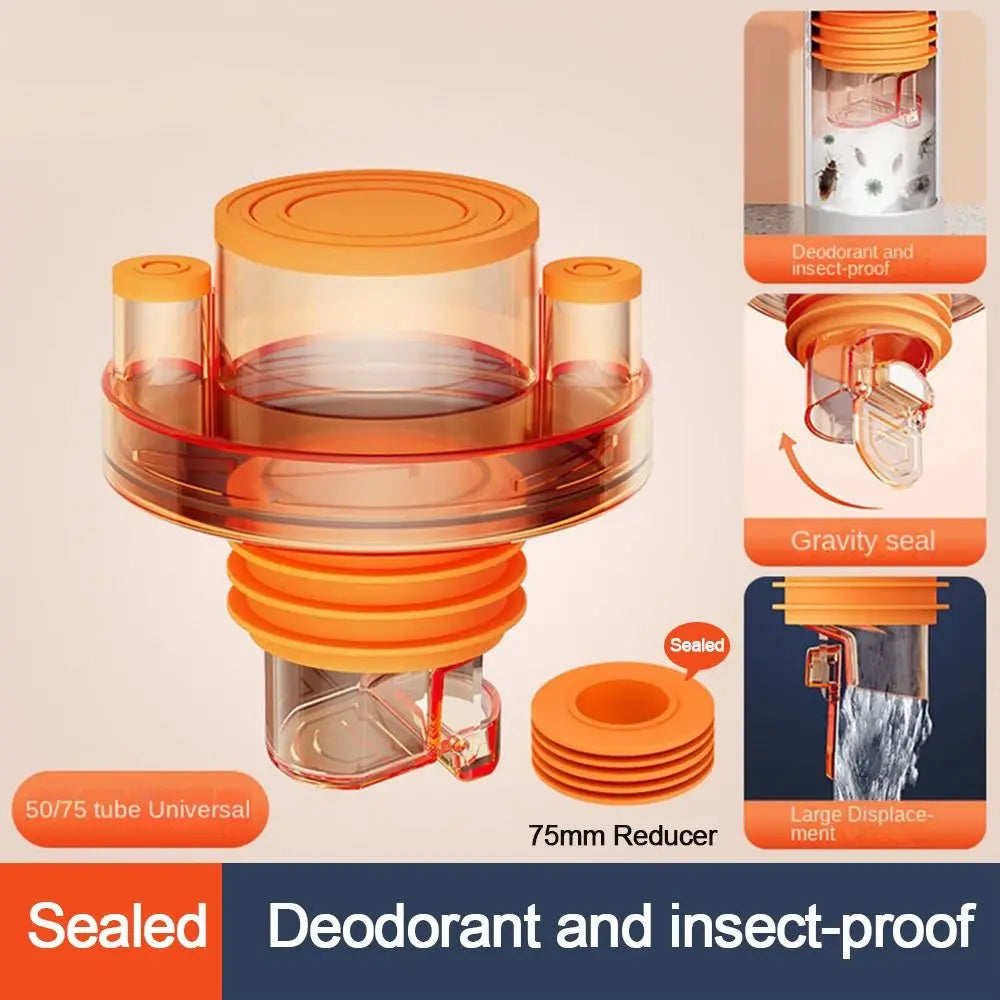 Avtoit | Odor Prevention Automatic Drainage Pipe Adapter Drainer