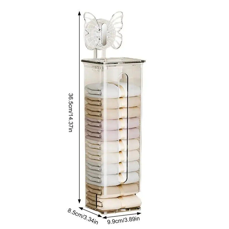 Avtoit | Transparent Multifunctional Wall-Mounted Sock Organizer