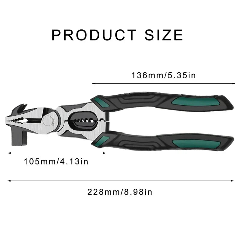 Avtoit | Heavy-Duty Industrial Precision Multifunctional Pliers Hammer