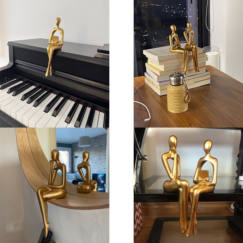 Avtoit | Modern Figurines Abstract Home Decor Sculpture