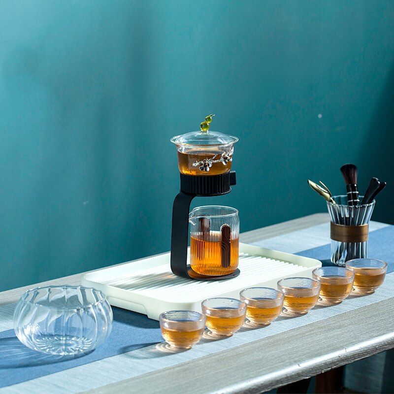 Avtoit | Ancient Mystery Leaf Glass Teapot