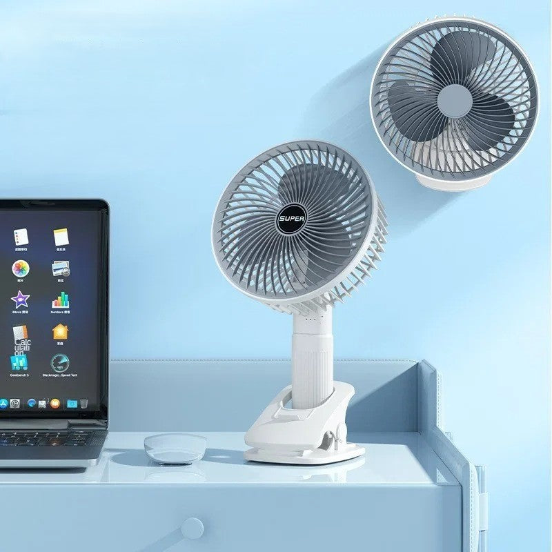 Avtoit | Clip-on Portable Compact USB Rechargeable Cooling Fan