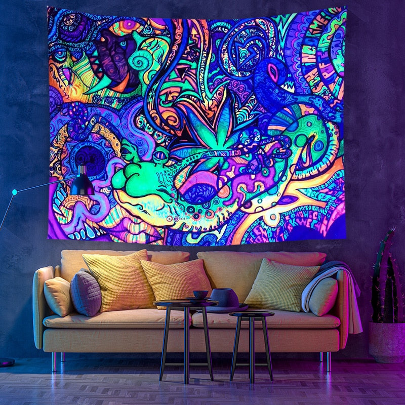 Avtoit | Colorful Glowing Luminous Tapestry