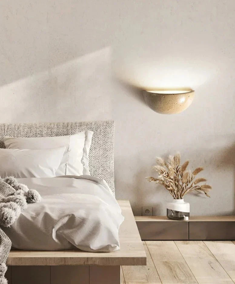 Avtoit | SabiGlow - Organic Rock Wall Light