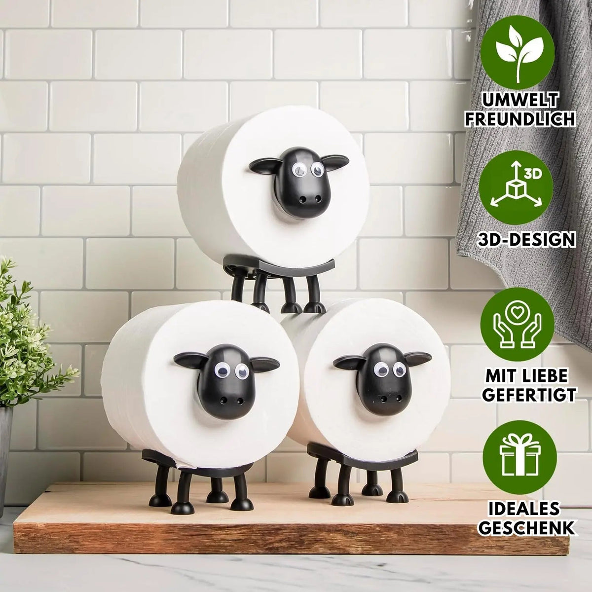 Avtoit | Sheep Toilet Paper Holder