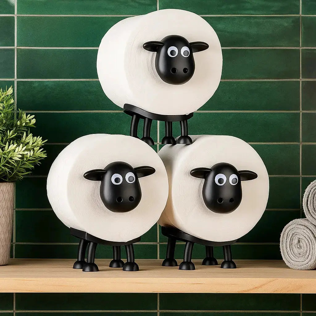 Avtoit | Sheep toilet paper holder – Practical & charming for the bathroom