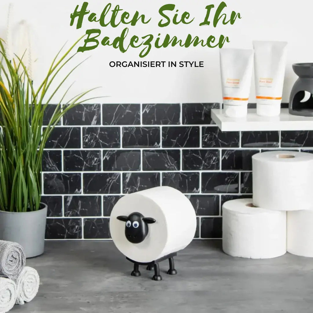 Avtoit | Sheep toilet paper holder – Practical & charming for the bathroom