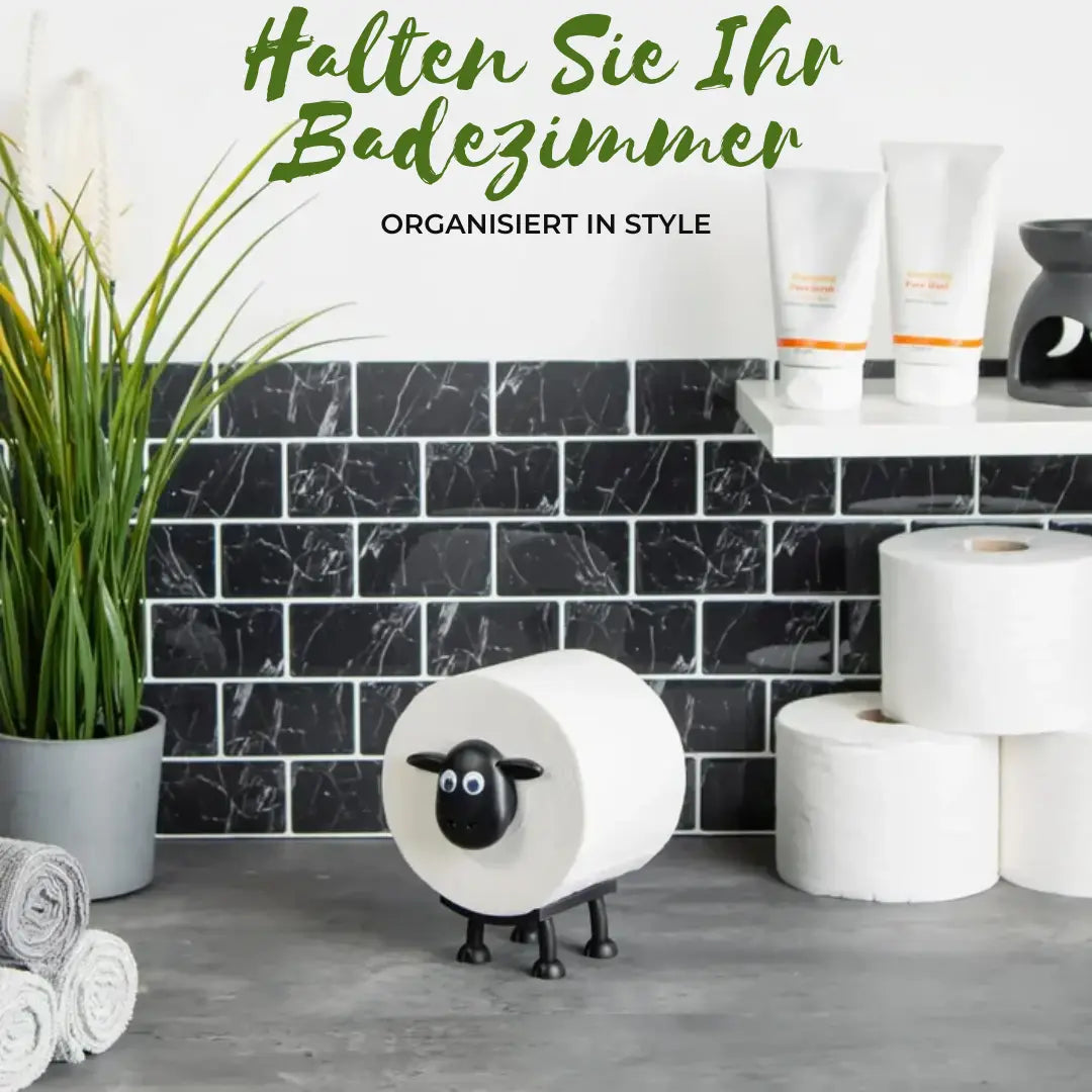 Avtoit | Sheep toilet paper holder – Practical & charming for the bathroom