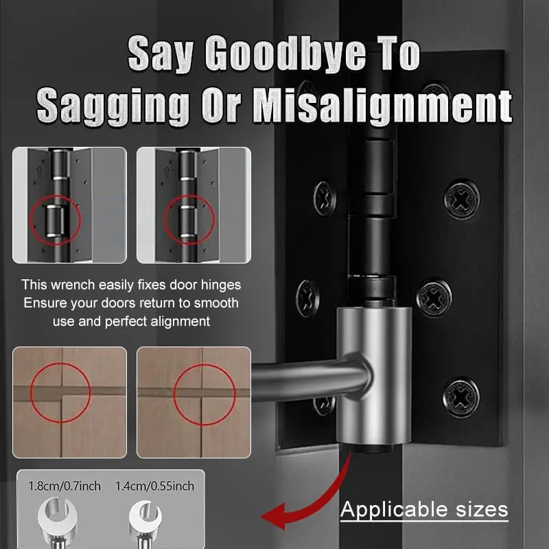 Avtoit | Hinge Gap Adjustment Tool – Corrects door hinges in apartments, clinics, schools & more