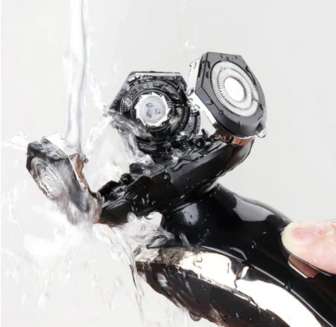 Avtoit | Rechargeable Wet & Dry Electric Shaver for Men – Waterproof Grooming with LCD Display