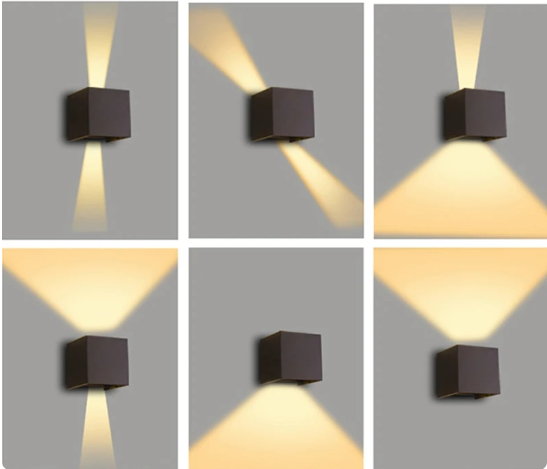 Avtoit | LED Cube Wall Lamps | 1+1 Free