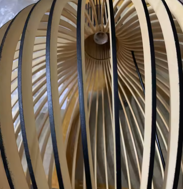 Avtoit | Natura Orb Bamboo Pendant Lamp – Handmade Hanging Lamp
