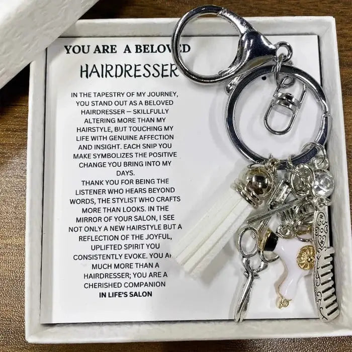 Avtoit | Keychain for Hairdresser Gift – Celebrate Craftsmanship