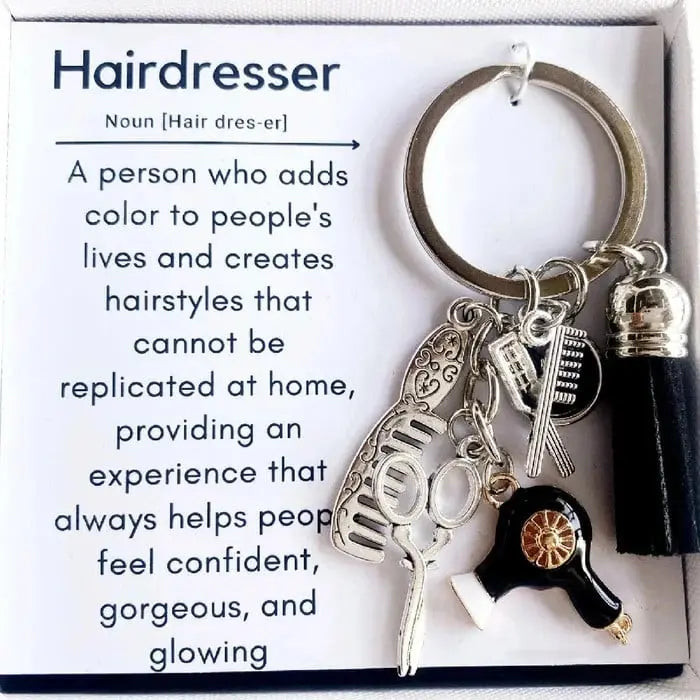 Avtoit | Keychain for Hairdresser Gift – Celebrate Craftsmanship
