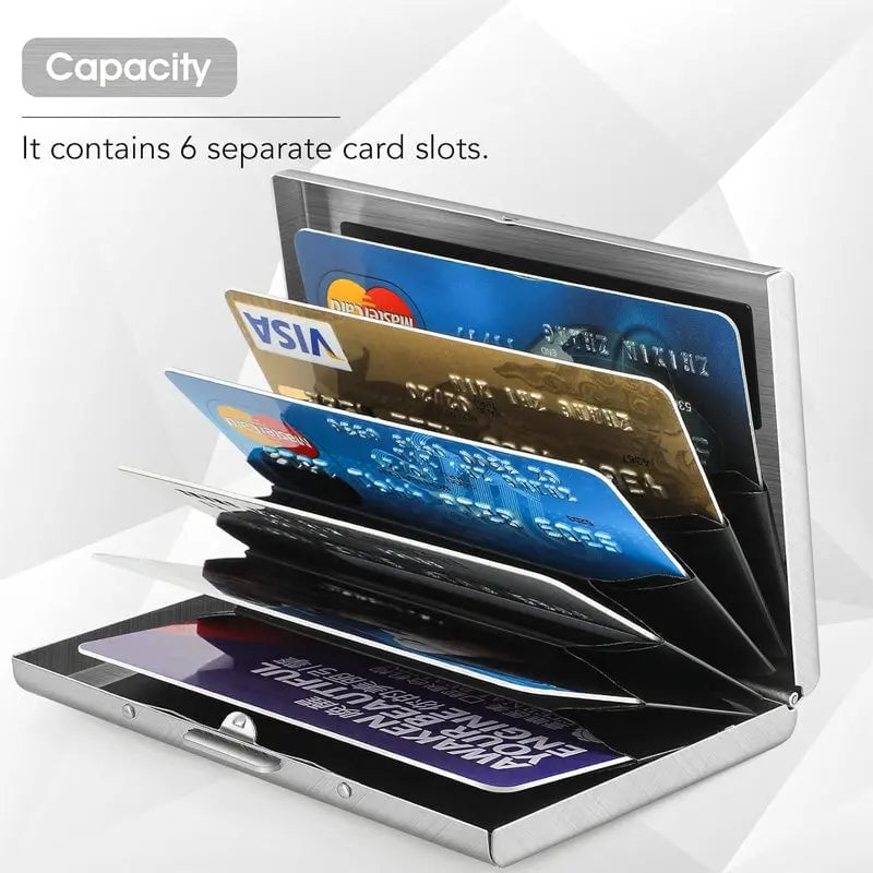 Avtoit | Slim RFID-blocking stainless steel wallet for cards