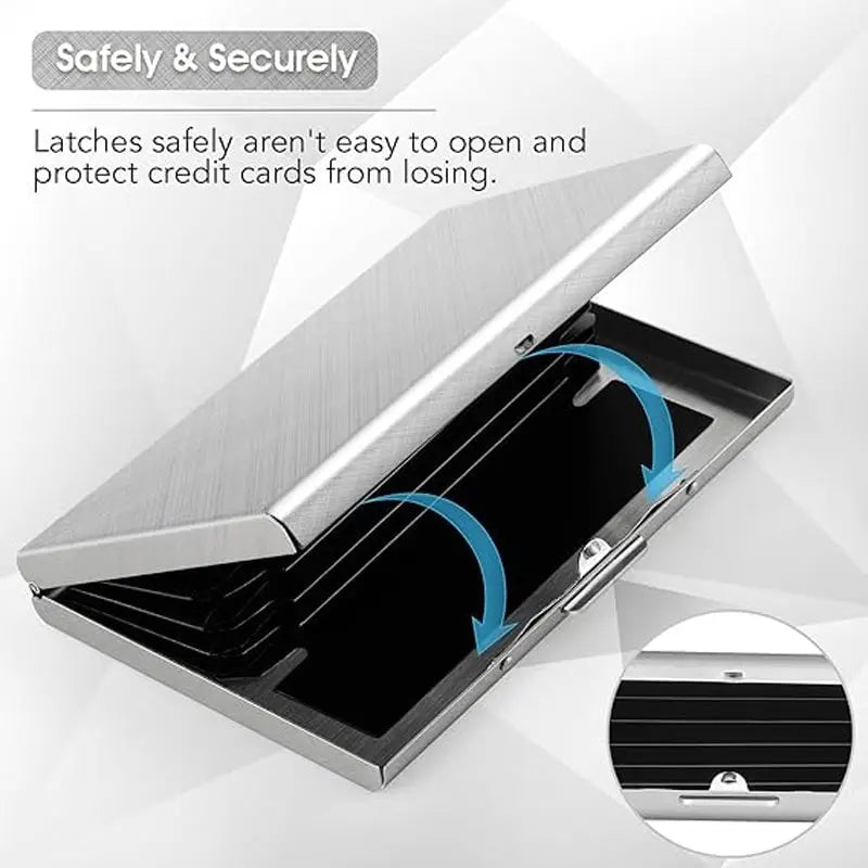 Avtoit | Slim RFID-blocking stainless steel wallet for cards